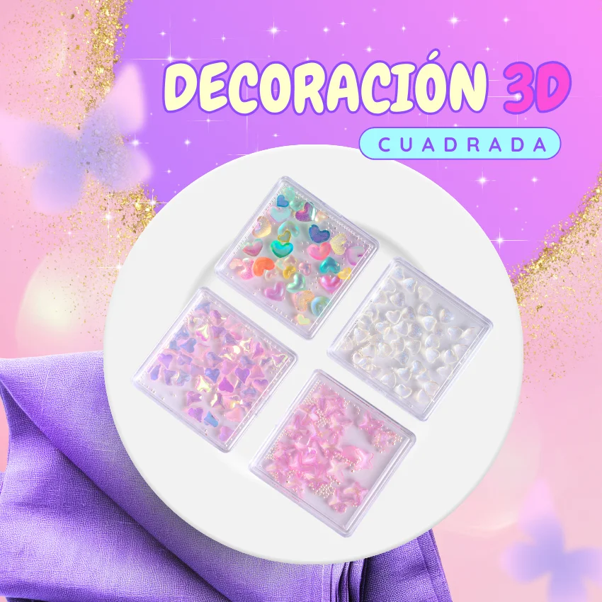 Decoración 3D Cuadrada