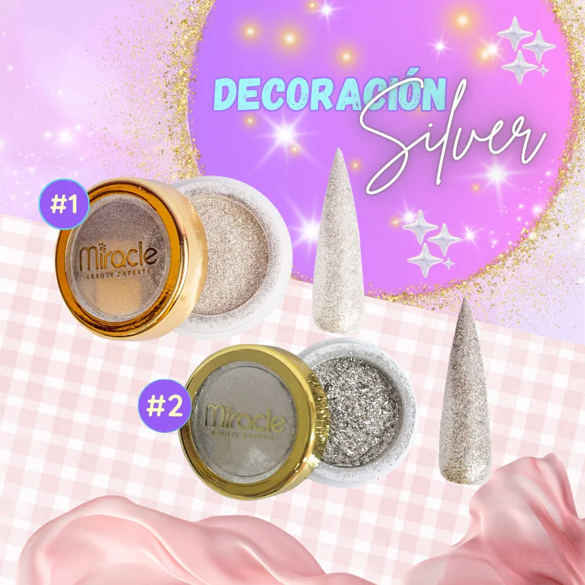 Decoración Efecto Silver