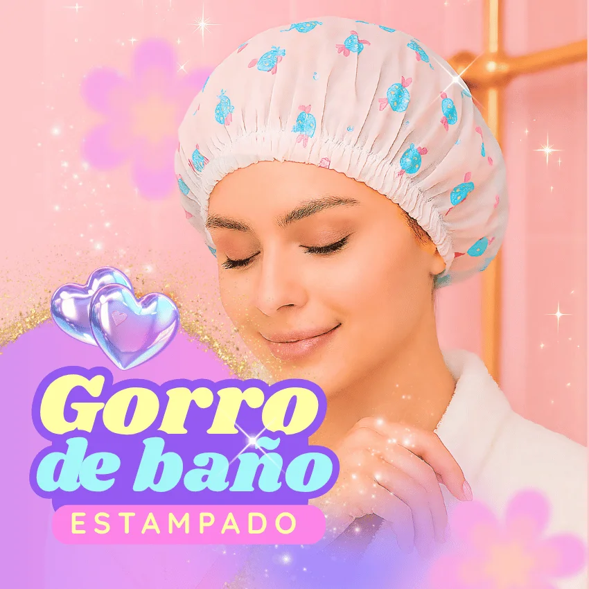 Gorro de Baño Estampado
