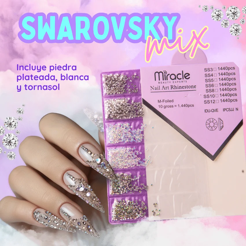 Piedra Swarovsky Mixta